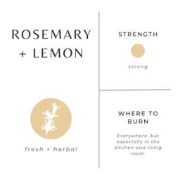 Rosemary Lemon Soy Candle Essential Oils, Travel Tin - 6 Oz - thumbnail 4