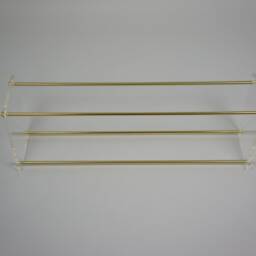 Brass & Glass - Shoe Rack Shelf Multiple Sizes - thumbnail 4