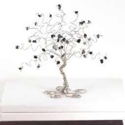 Gemstone Tree Birthstone Birthday Gift Wire Sculpture Art Of Life Gem - thumbnail 3
