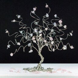 Gemstone Tree Birthstone Birthday Gift Wire Sculpture Art Of Life Gem - thumbnail 2
