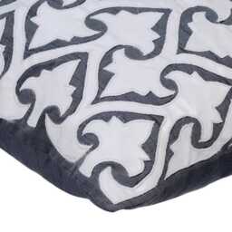 "Decorative Gray Throw Pillow For Bed 24""x24""/26""x26" - thumbnail 2