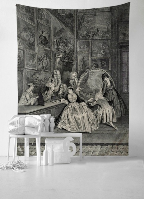 Classic Drawing - Wall Tapestry Tapestry Boho Hangings Wanderlust Bohemian Home Decor Dorm T#16 - image 1
