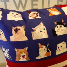 Cats Of America Pillow Cover - thumbnail 3