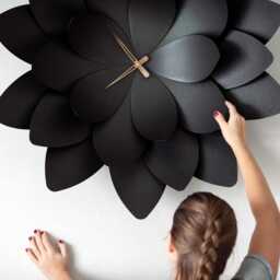 Wall Clock Unique, Modern Wall Clock, Farmhouse - thumbnail 2