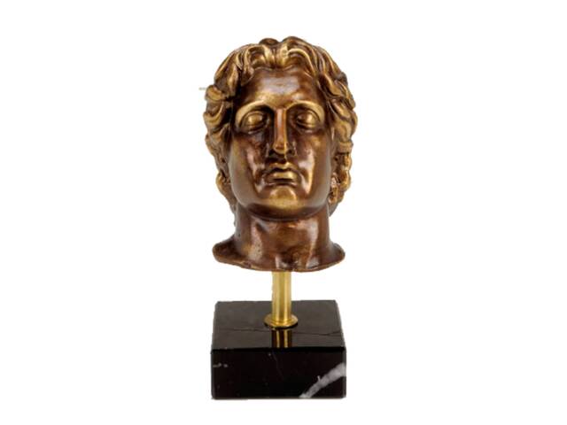 Alexander The Great Bronze Sculpture, Greek Warrior Statue, Executive Gift - image 1