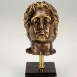 Alexander The Great Bronze Sculpture, Greek Warrior Statue, Executive Gift - thumbnail 2