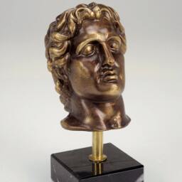 Alexander The Great Bronze Sculpture, Greek Warrior Statue, Executive Gift - thumbnail 3