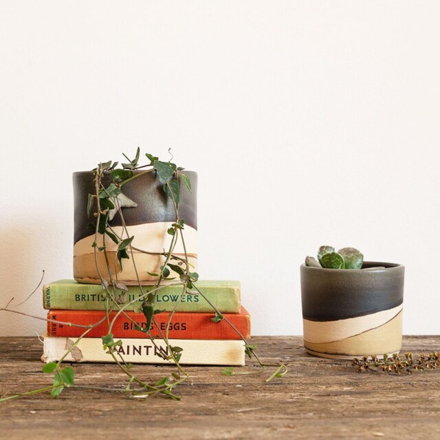 Moorland Handmade Ceramic Plant Pots in 3 Sizes - image 1