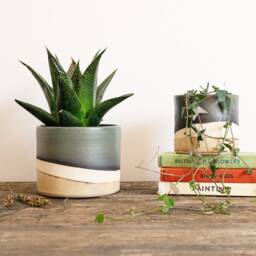Moorland Handmade Ceramic Plant Pots in 3 Sizes - thumbnail 2