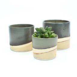 Moorland Handmade Ceramic Plant Pots in 3 Sizes - thumbnail 3
