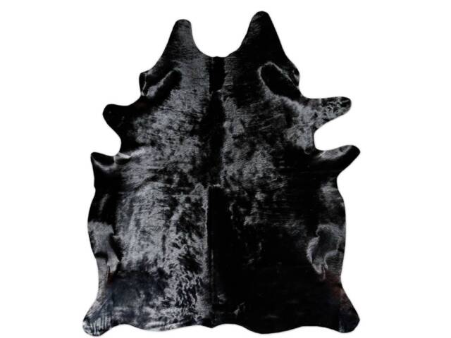 Aesthetic Cowhide Rug Black - Cow Hide For Bedroom - image 1