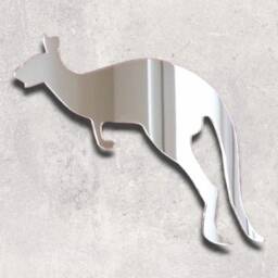 Engraved Acrylic Mirror Wall Art Custom Shapes & Colors - thumbnail 2