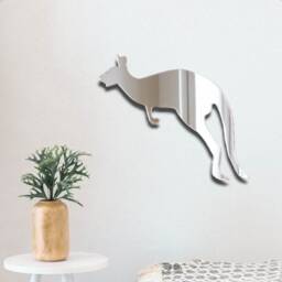 Engraved Acrylic Mirror Wall Art Custom Shapes & Colors - thumbnail 3