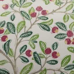 Sanderson Wild Berries Cushion Botanical Floral Lumbar Pillow Cover 12x20 - thumbnail 2