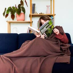 Cotton Summer Blanket Made Of Muslin Fabric By Hj??rtslag Design - thumbnail 1
