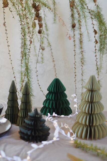 Paper Christmas Tree/Honeycomb Paper Decoration Xmas - image 1