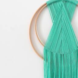 Wall Hangings - Scandi Nursery Nursery Decor Macrame Wall Hangings Knotted Art Dreamcatchers - thumbnail 2