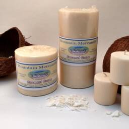Coconut Craze 3.7Oz Apothecary Jar - Hand Poured Soy Candles - thumbnail 3
