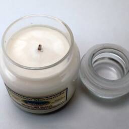 Coconut Craze 3.7Oz Apothecary Jar - Hand Poured Soy Candles - thumbnail 2