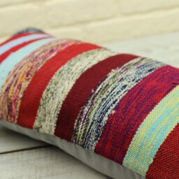 12x24 Kilim Pillow Cover Handmade Turkish Rug - thumbnail 2