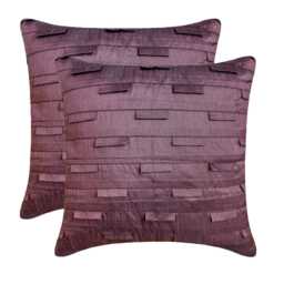 "European Pillow Plum Purple Decorative 24""x24""/26""x26" - thumbnail 4