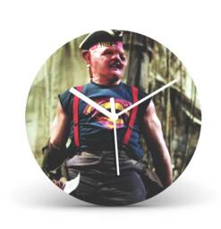 Classic Movie Prints Music Vinyl Record Wall Clock Home Decor Modern Christmas Gift Unique Present