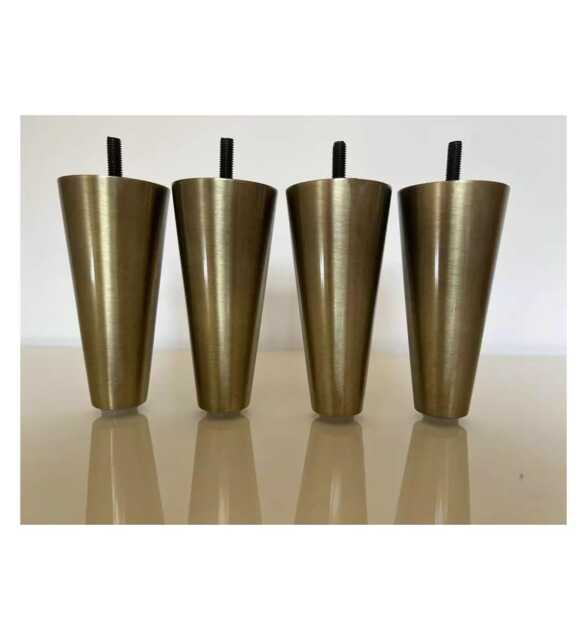 4x Antique Brass Furniture Legs - Heavy Duty Metal Sofa Feet, 5 by Etsy |  uFurnish.com