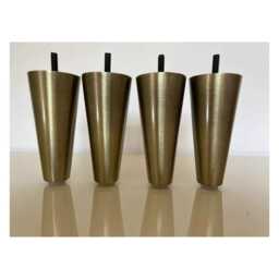 4x Antique Brass Furniture Legs - Heavy Duty Metal Sofa Feet, 5 by Etsy |  uFurnish.com