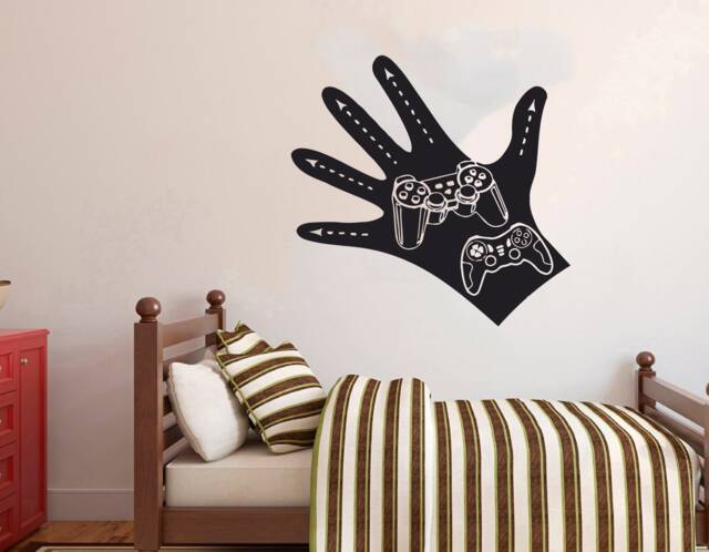Video Game Controller Wall Decal Gamer Room Decor 2876 - image 1