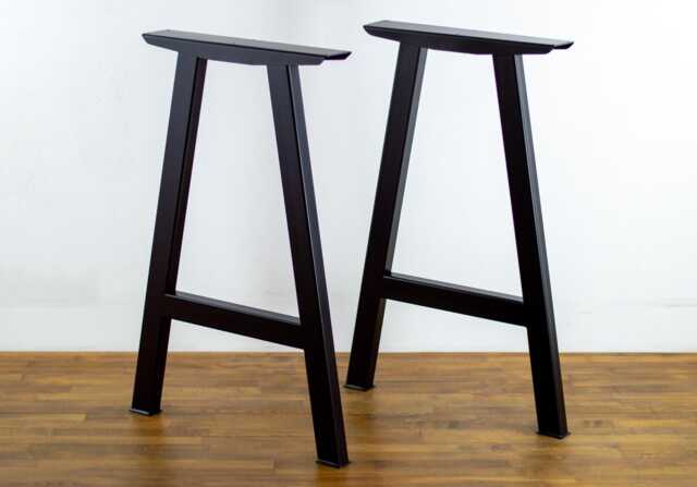A-Shaped Steel Table Legs - Set Of 2 - image 1