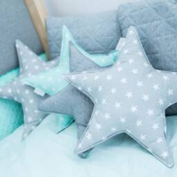 star-Shaped Pillow - Mint 2 Pieces - thumbnail 2