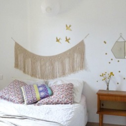 Macram?? Headboard/Wall Macram?? Garland Boho Headboard Decoration - thumbnail 3