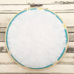 Number 1 Mum Embroidery Hoop Wall Art, Mother's Day Gift, Embroidered Decoration - thumbnail 4