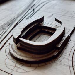 Soldier Field Wall Art Laser Engraved Wood, Chicago Bears Gift - thumbnail 2