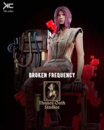 Broken Frequency - Cybernetic Operative Neo-Noir Sci-Fi Songbird Resin Figure 16K - thumbnail 1