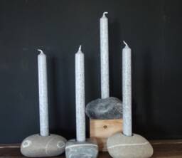 stone Candlestick - thumbnail 1