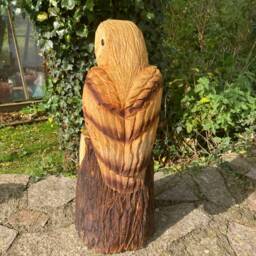 Chainsaw Carved Owl - thumbnail 2