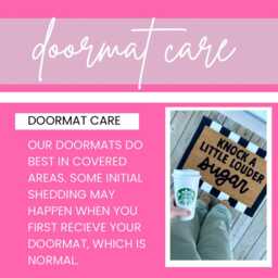No Knockee Before Coffee Doormat Trendy - thumbnail 2