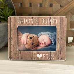 Daddy Buddy Frame Personalized Dad Gift New Picture Baby Boy Fathers Day From - thumbnail 4