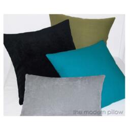 Gray Velvet Solid Decorative Throw Pillow Cover/Case Cushion 18x18 - thumbnail 4