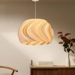 3D Printed Ceiling Light, Art Decor Nordic Minimalistic Pendant Lamp, Chandelier Lighting, Light Fixtures - thumbnail 2
