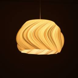 3D Printed Ceiling Light, Art Decor Nordic Minimalistic Pendant Lamp, Chandelier Lighting, Light Fixtures - thumbnail 1