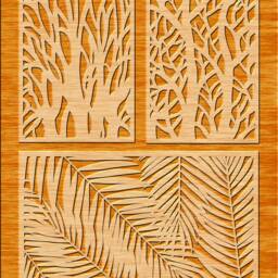 23 Tree Panels, Wall Room Decor, Patterns, Laser, Cnc, Plasma Cricut Cutting Files Cdr, Svg, Dxf, Ai, Eps, Jpg - thumbnail 4