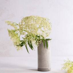 Pottery Vase, Ceramic Vase For Flowers, Modern Gift, Gray Minimalist Pottery, Stoneware Unique - thumbnail 2