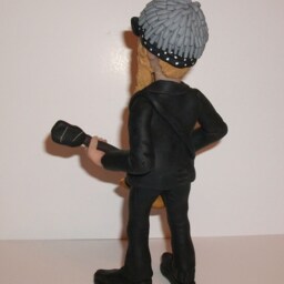 Billy Gibbons Figurine, Zz Top, Handmade Polymer Clay Sculpture - thumbnail 4