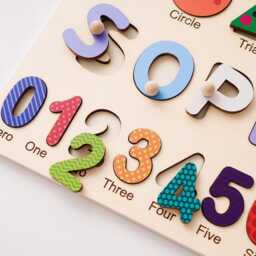 Personalized Baby Name Puzzle, Early Learning Busy Board, Wooden Toy, Room Decor, 1st Christmas Gift For Kids, Birthday - thumbnail 4
