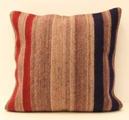 Bohemian Cushion Wool Pillow Sofa Bed Kilim 20x20 in 50x50 cm Throw 4Ef-17
