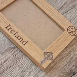 Ireland Personalised Wooden Photo Frame Travel Holiday Memories Keepsake Gift Celtic - thumbnail 3