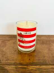 Gwyr Gin Bottle Candle - Spiced Orange Soy Wax 90 Hour Wales