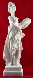 Demeter Greek Goddess Of Agriculture, Fertility, Sacred Law & The Harvest Statue 10 Inches